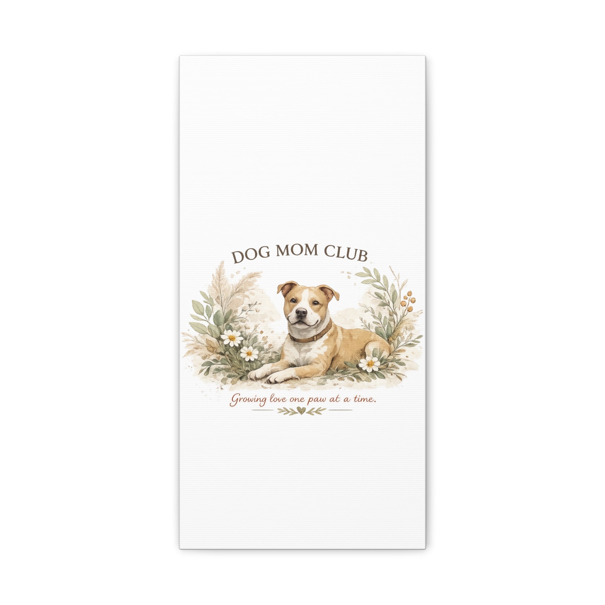 Dog Mom's Wild Garden | Matte Canvas, Stretched, 1.25"