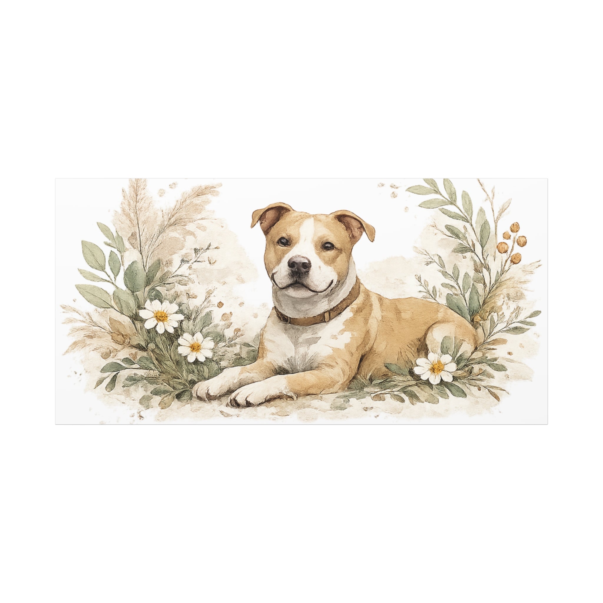 Dog Mom's Wild Garden | Matte Canvas, Stretched, 1.25"