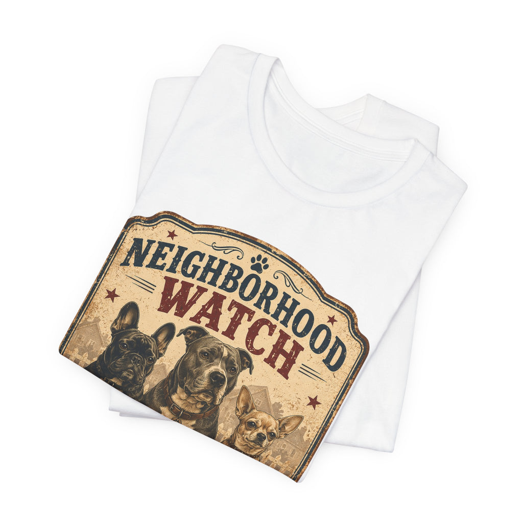 Neighborhood Watch | Bella+Canvas 3001 Unisex Jersey T-Shirt