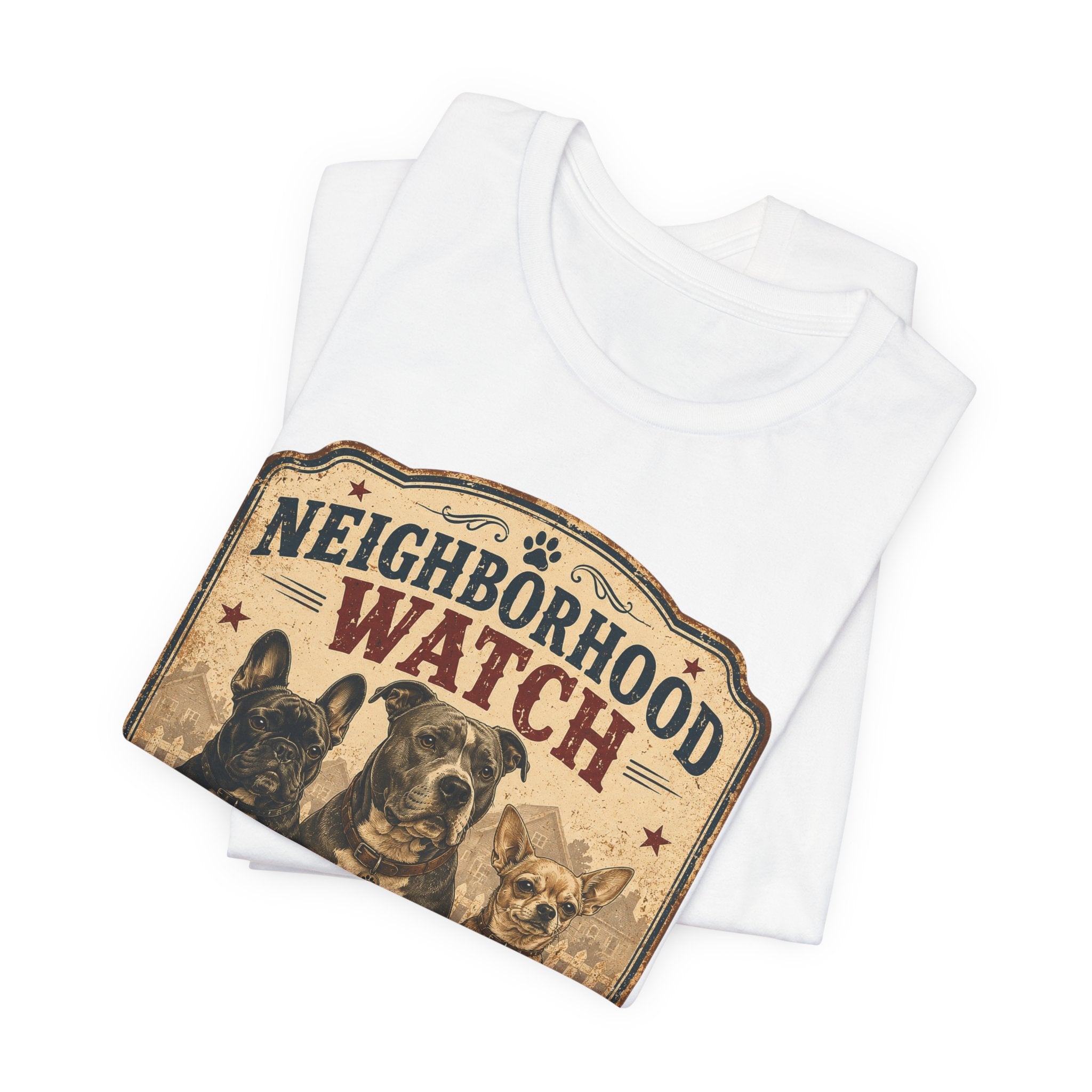 Neighborhood Watch | Bella+Canvas 3001 Unisex Jersey T-Shirt