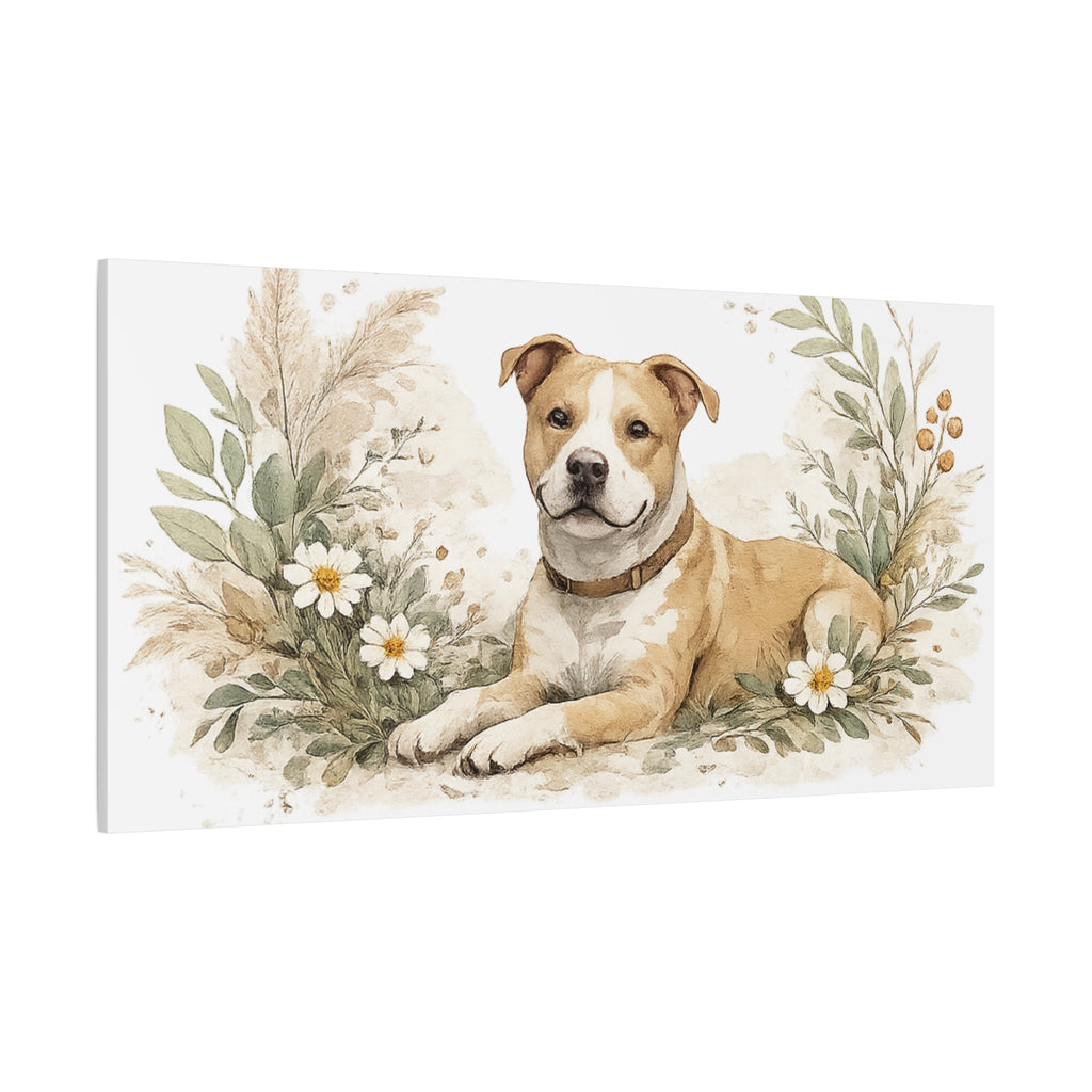 Dog Mom's Wild Garden | Matte Canvas, Stretched, 1.25"
