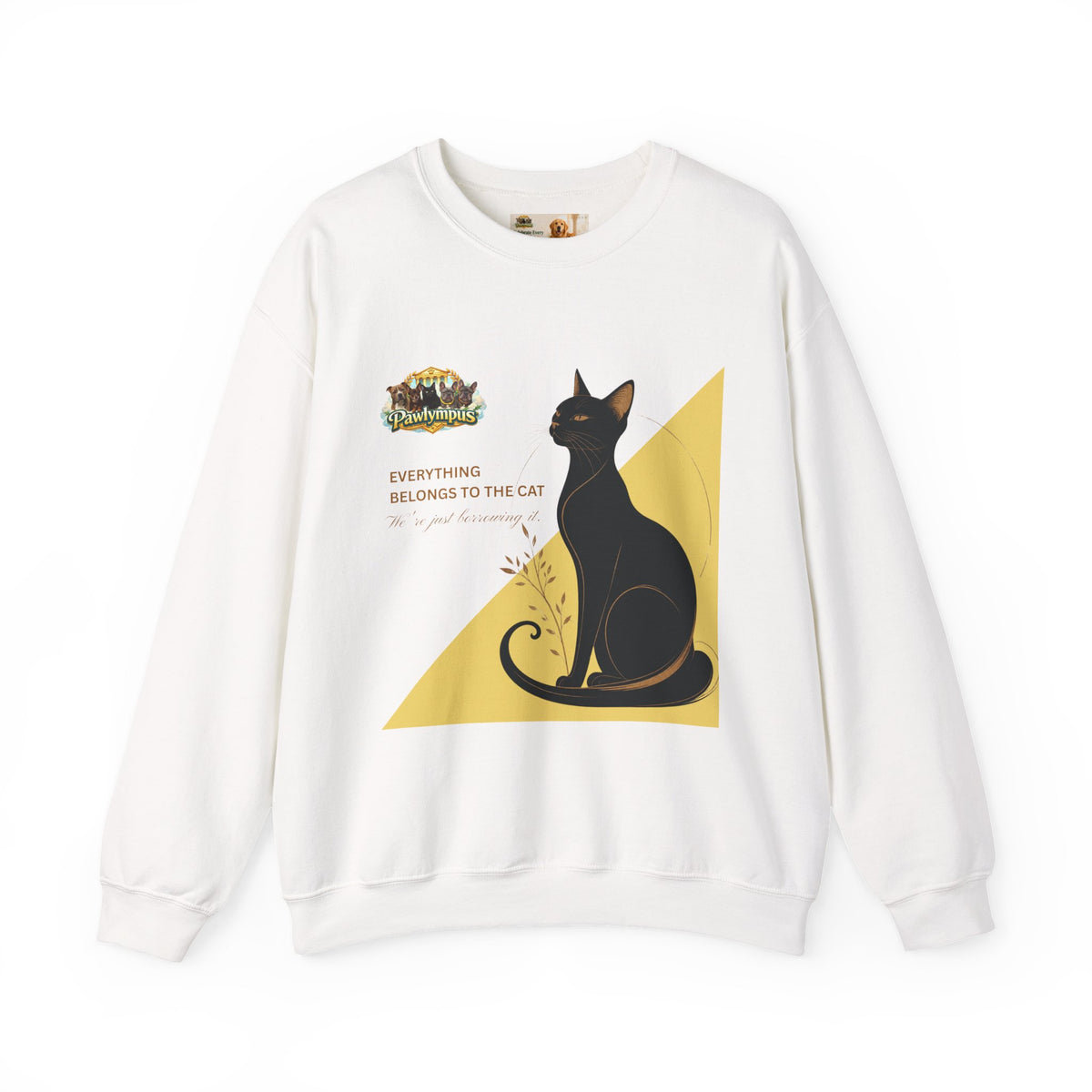 Everything Belongs to the Cat | Fun Collection Sweatshirt
