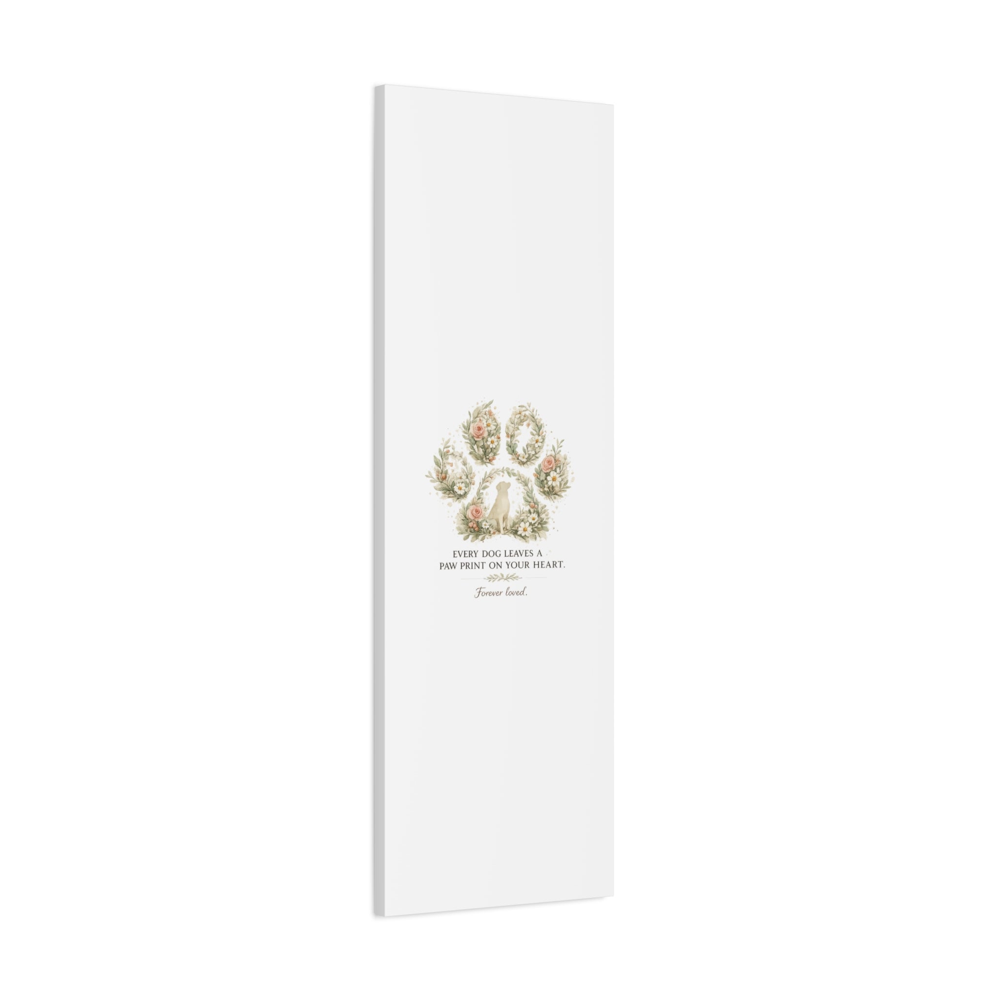 Every Dog Leaves a Paw Print | Matte Canvas, Stretched, 1.25"