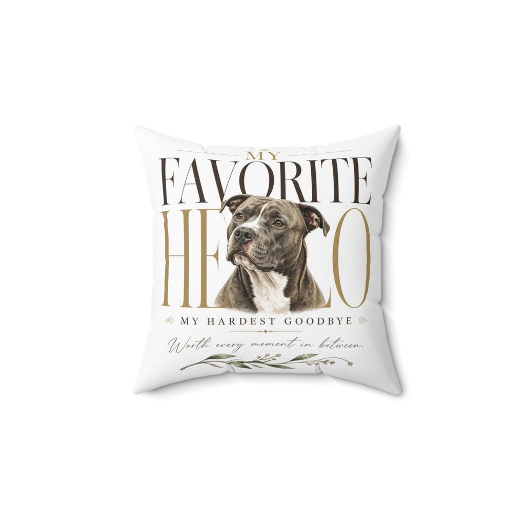 My favorite hero | Memorial Collection Pillow
