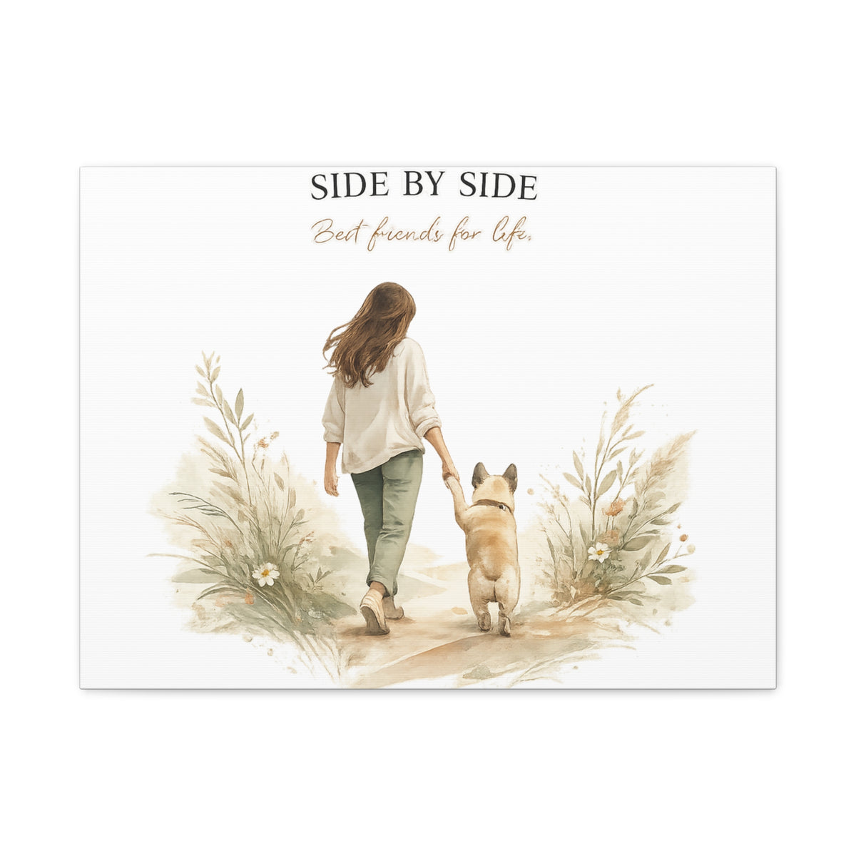 Together Forever | Dog Mom Collection Matte Canvas