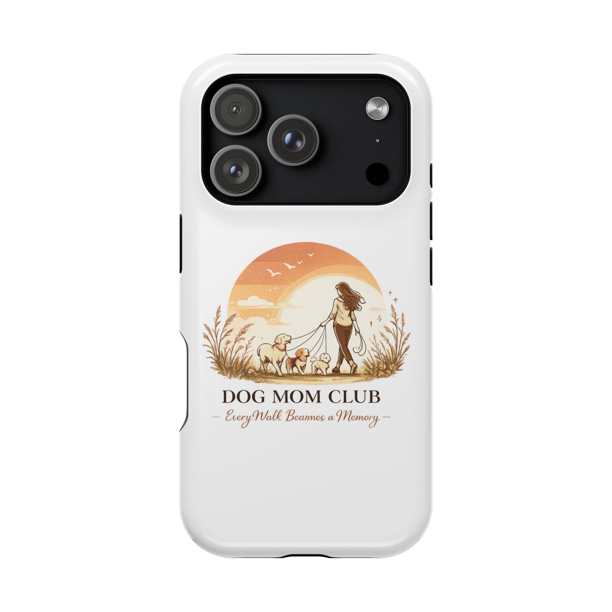 Golden Hour Walk Phone case