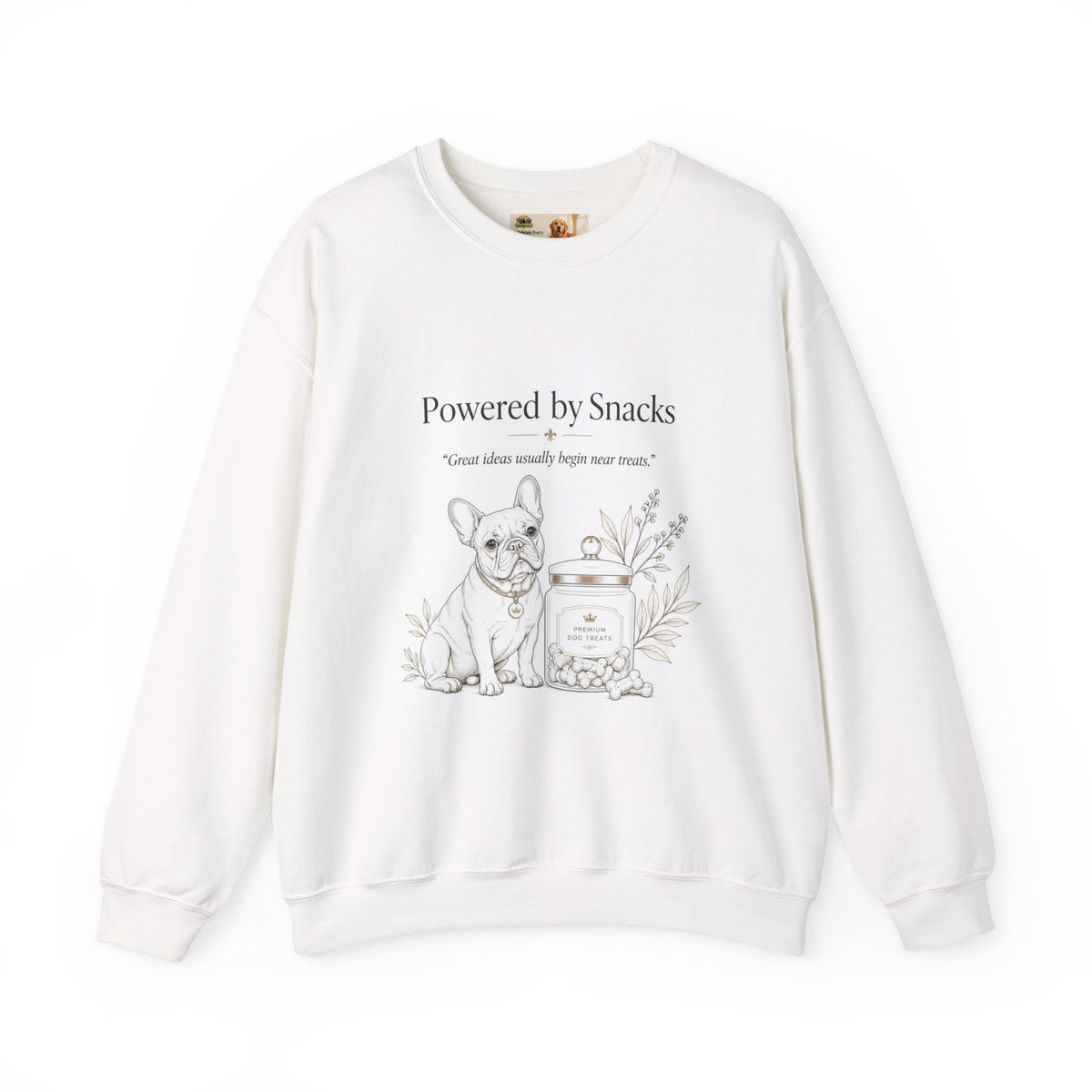 Powered by Snacks | Fun Collection Sweatshirt