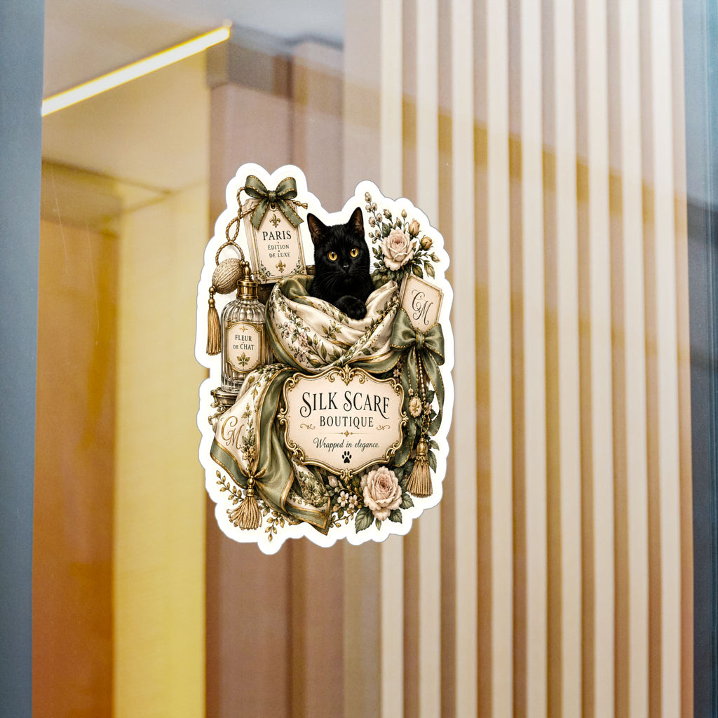 THE SILK SCARF BOUTIQUE | Kiss-Cut Vinyl Decals Sticker
