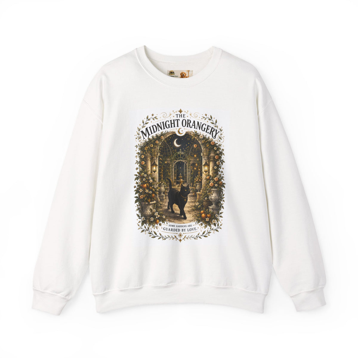 The Midnight Orangery Black Cat Sweatshirt | Cat Mom Collection