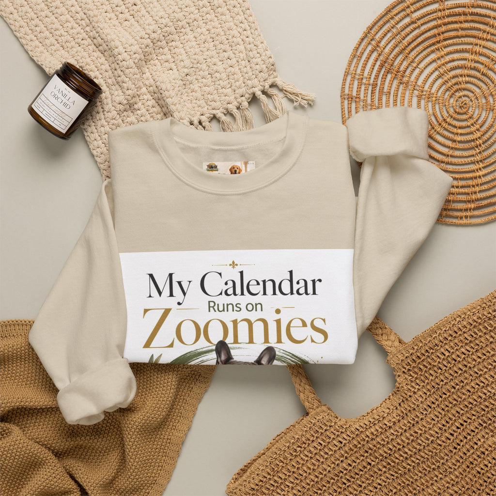 My Calendar Runs on Zoomies | Rescue Collection Sweatshirt