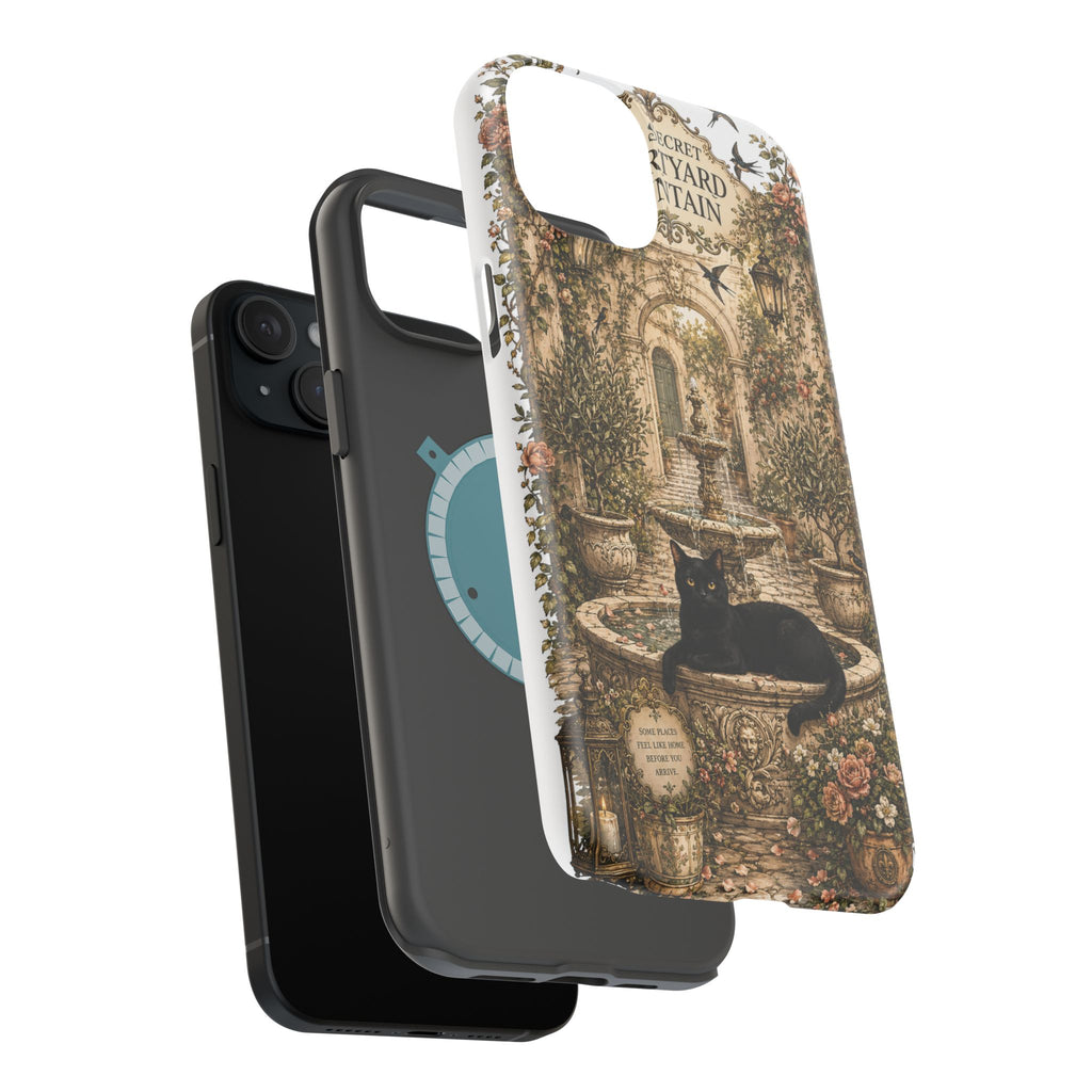 THE SECRET COURTYARD FOUNTAIN | Phone case