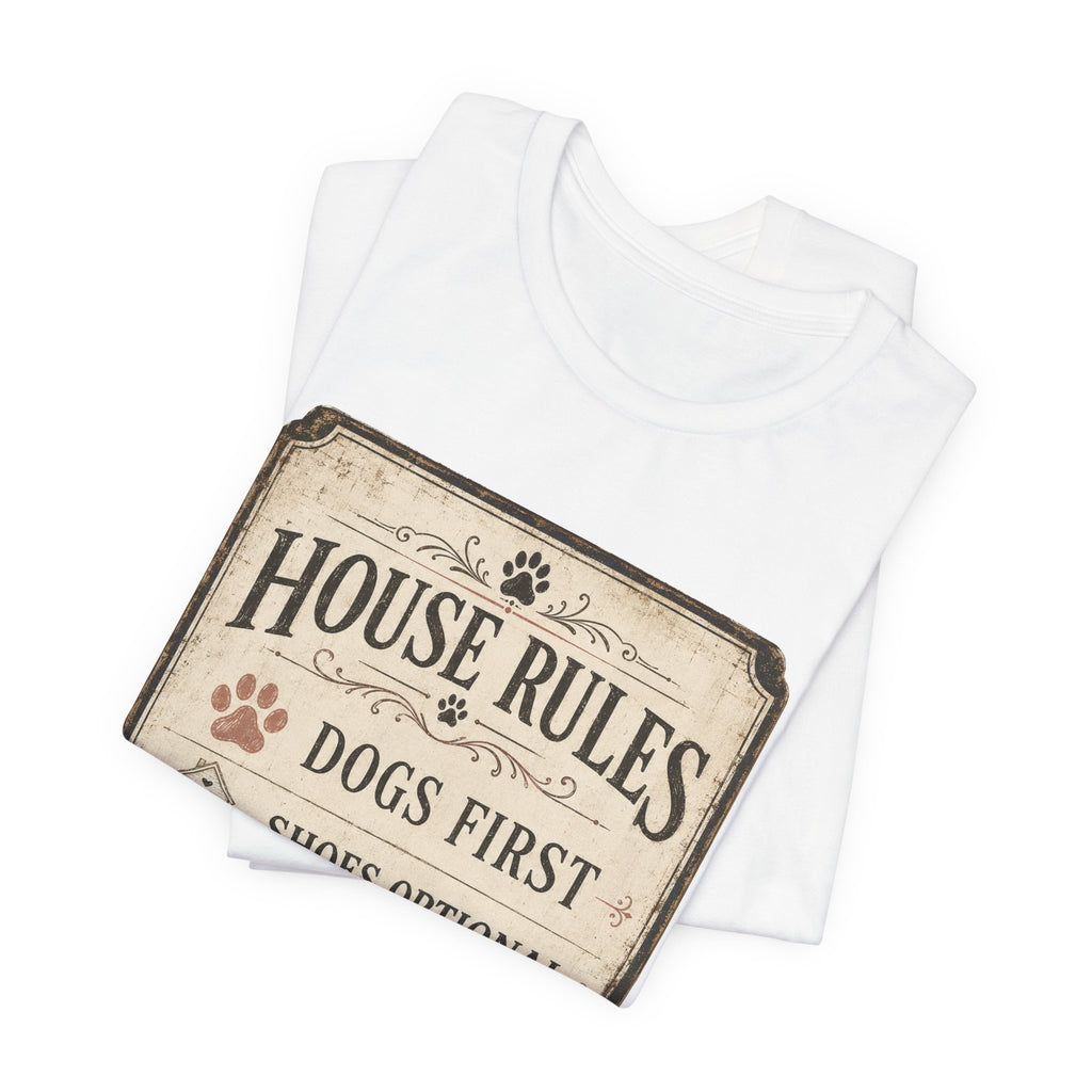 House Rules | Bella+Canvas 3001 Unisex Jersey T-Shirt