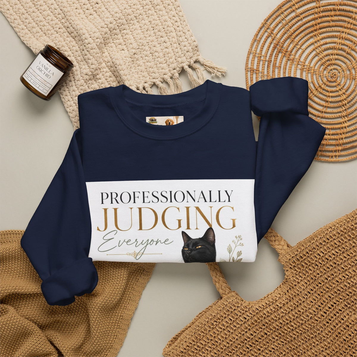 Professionally Judging Everyone | Rescue Collection Sweatshirt