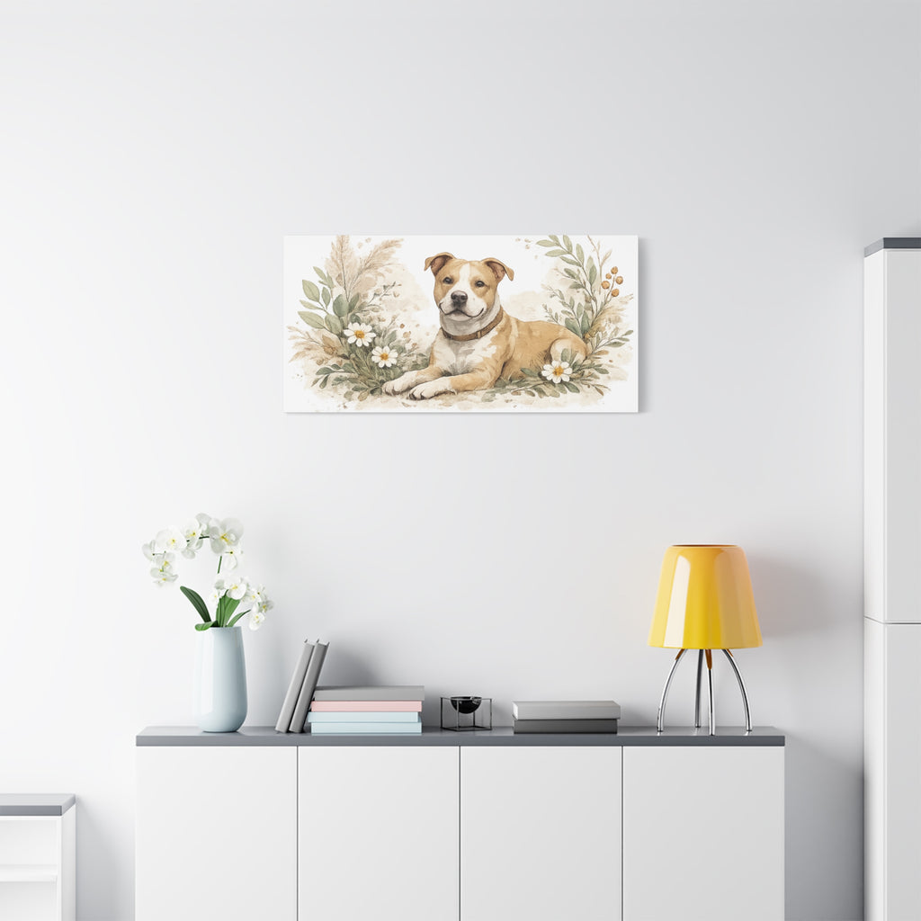 Dog Mom's Wild Garden | Matte Canvas, Stretched, 1.25"