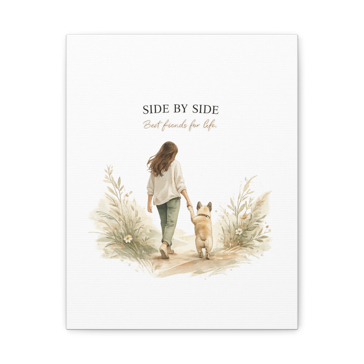 Together Forever | Dog Mom Collection Matte Canvas