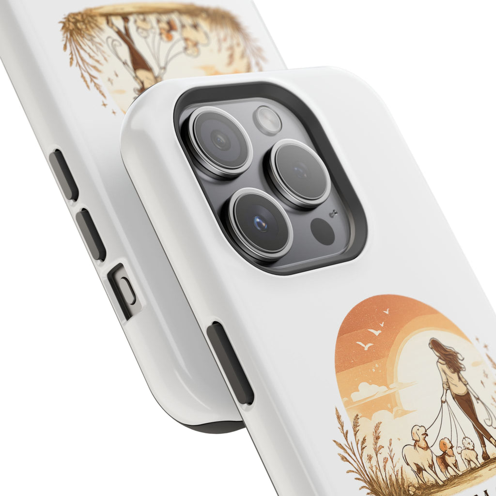 Golden Hour Walk Phone case