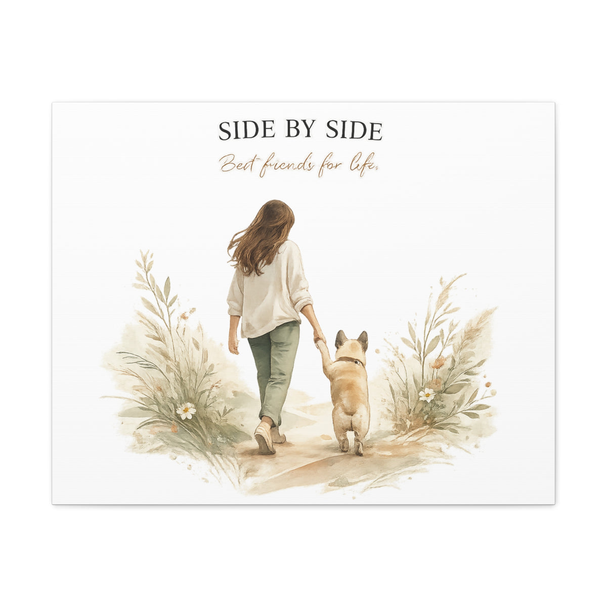 Together Forever | Dog Mom Collection Matte Canvas