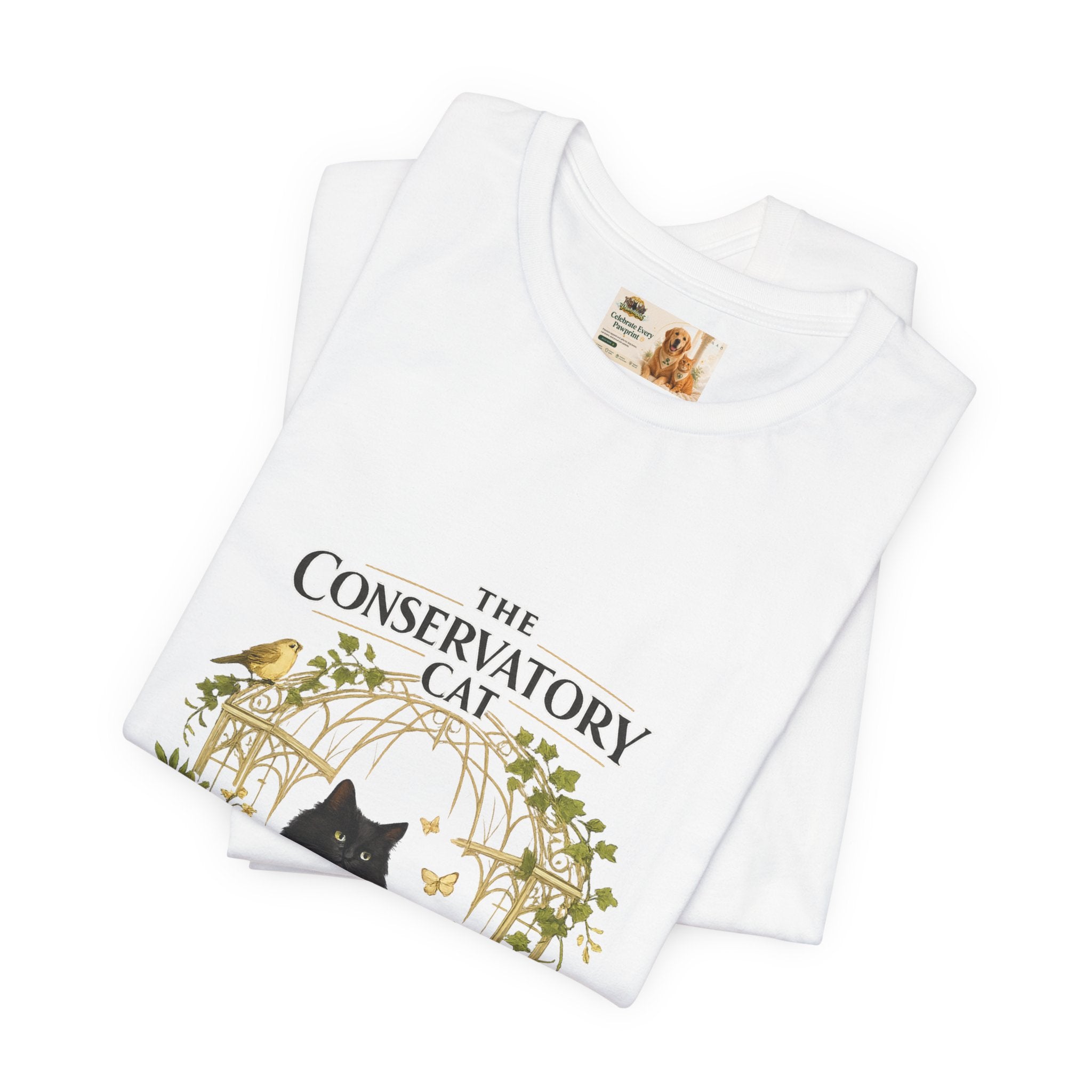 The Conservatory Cat | Bella+Canvas 3001 Unisex Jersey T-Shirt