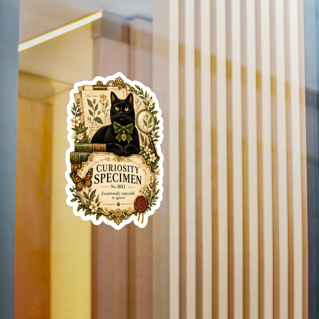 THE CURIOSITY SPECIMEN | Kiss-Cut Vinyl Decals Sticker