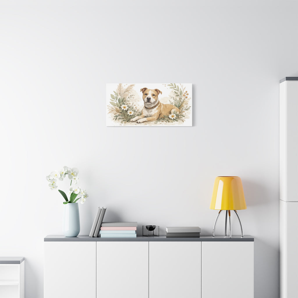 Dog Mom's Wild Garden | Matte Canvas, Stretched, 1.25"