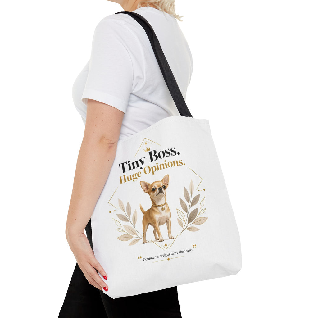 Tiny Boss. Huge Opinions. | Fun Collection Totebag
