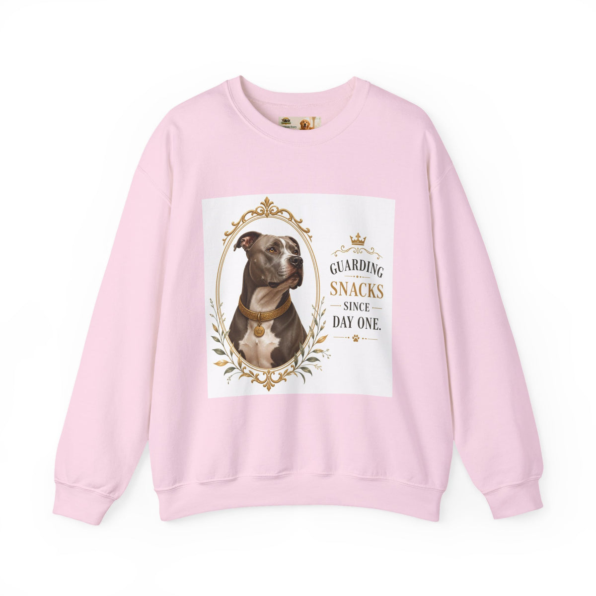 Guarding snacks | Fun Collection Sweatshirt