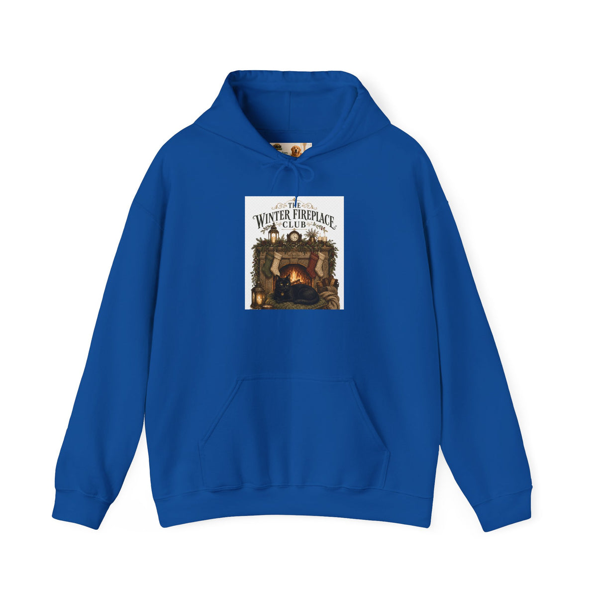 The Winter Fireplace Club | Cat Mom Collection Hoodie