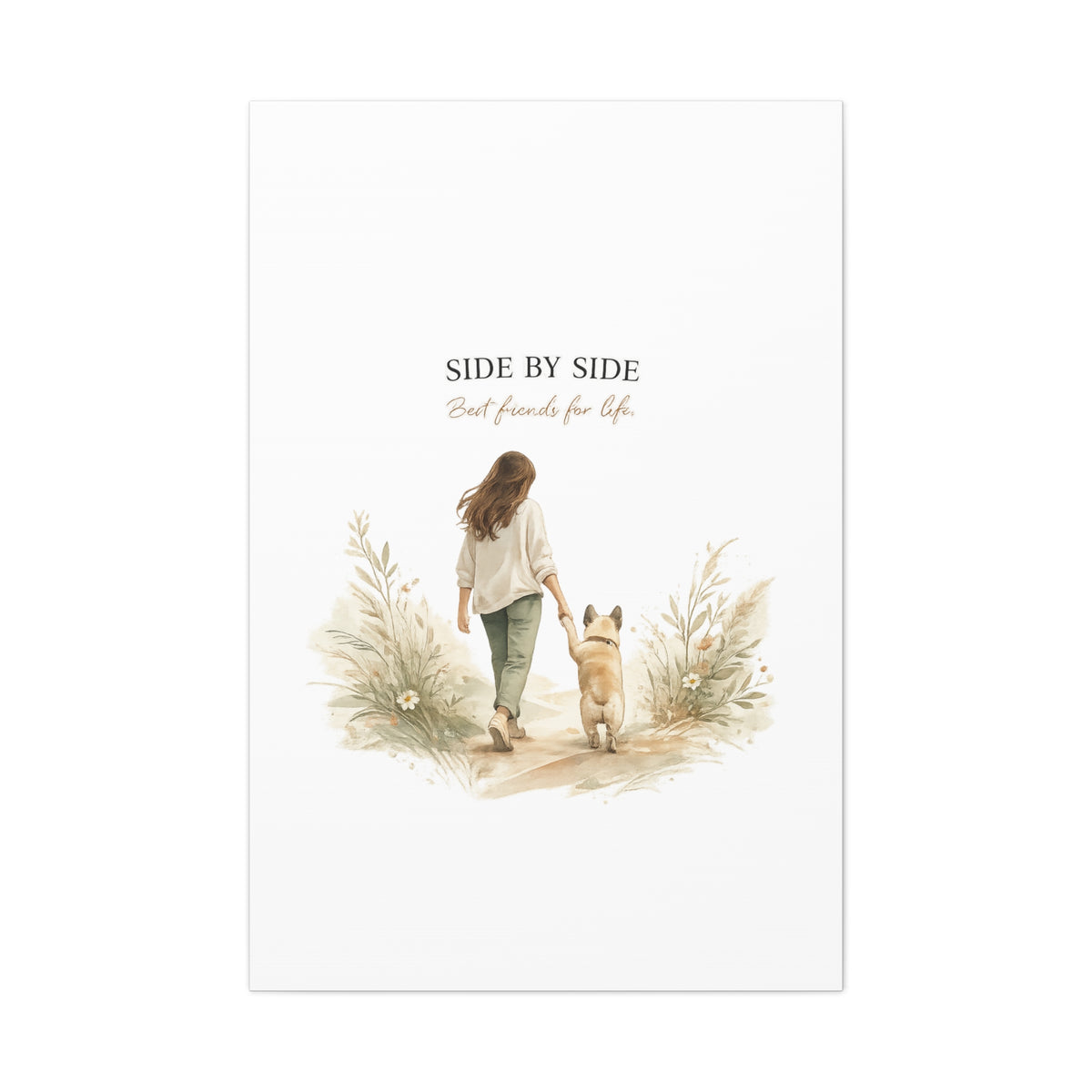 Together Forever | Dog Mom Collection Matte Canvas