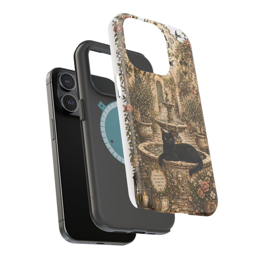 THE SECRET COURTYARD FOUNTAIN | Phone case