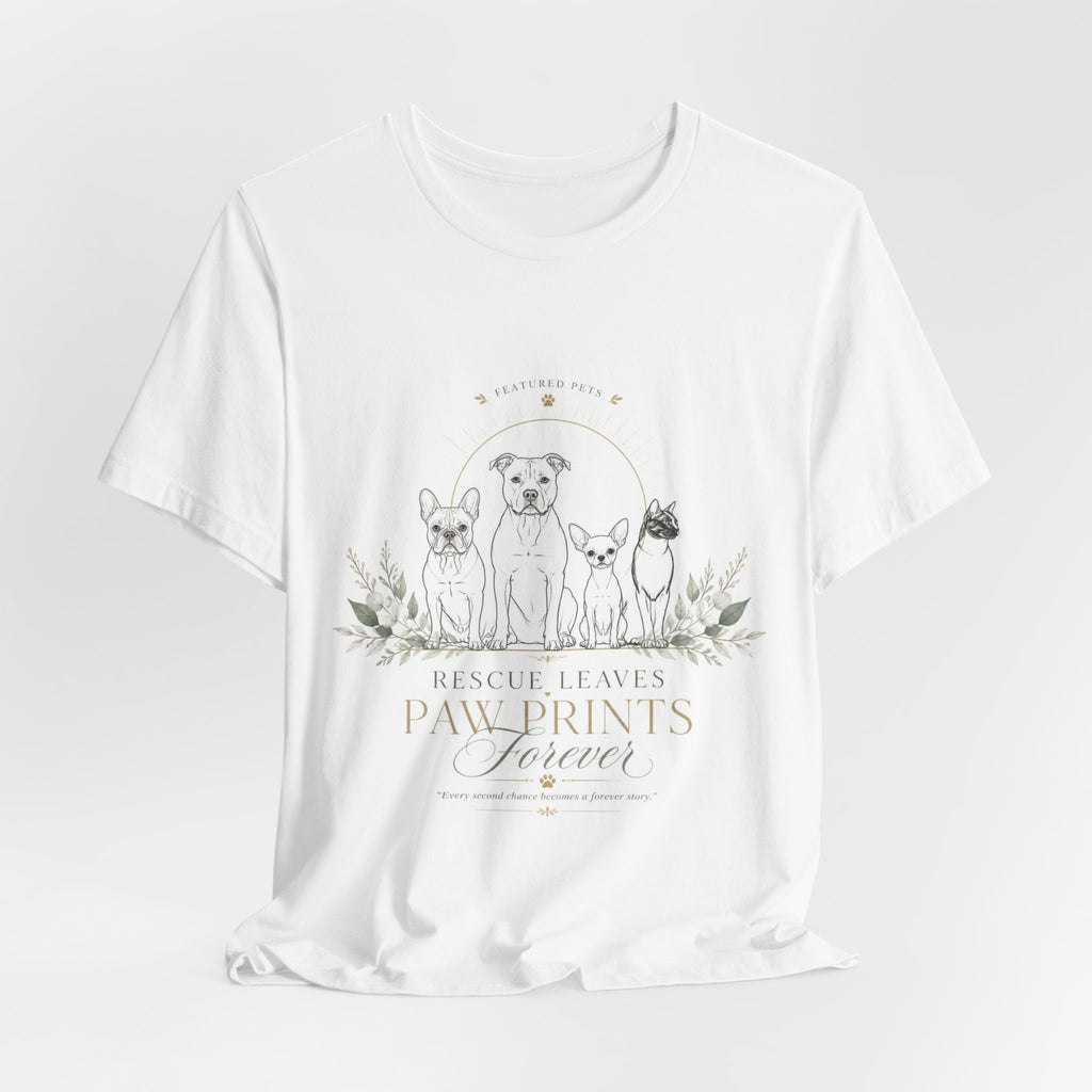 PAWPRINT | Bella+Canvas 3001 Unisex Jersey T-Shirt