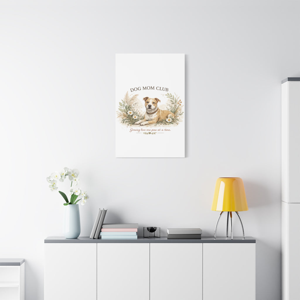 Dog Mom's Wild Garden | Matte Canvas, Stretched, 1.25"