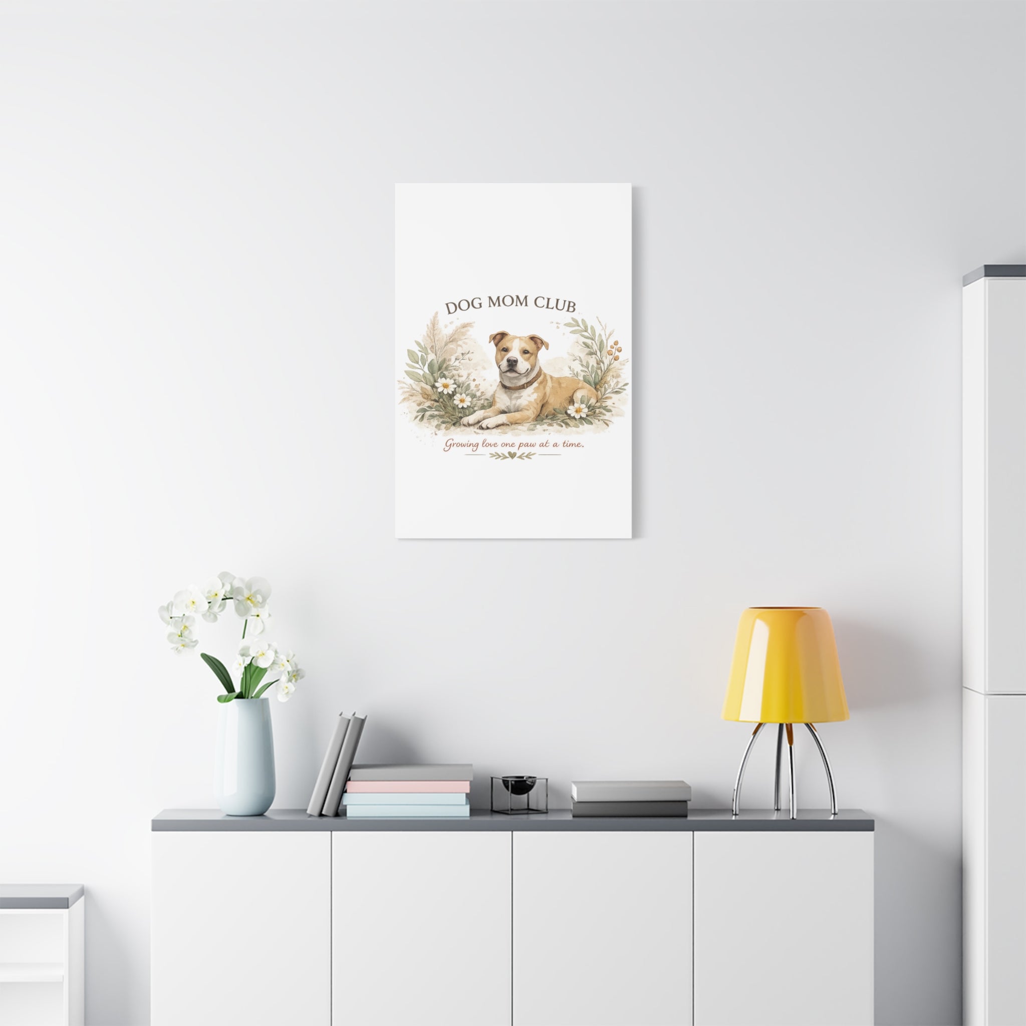 Dog Mom's Wild Garden | Matte Canvas, Stretched, 1.25"