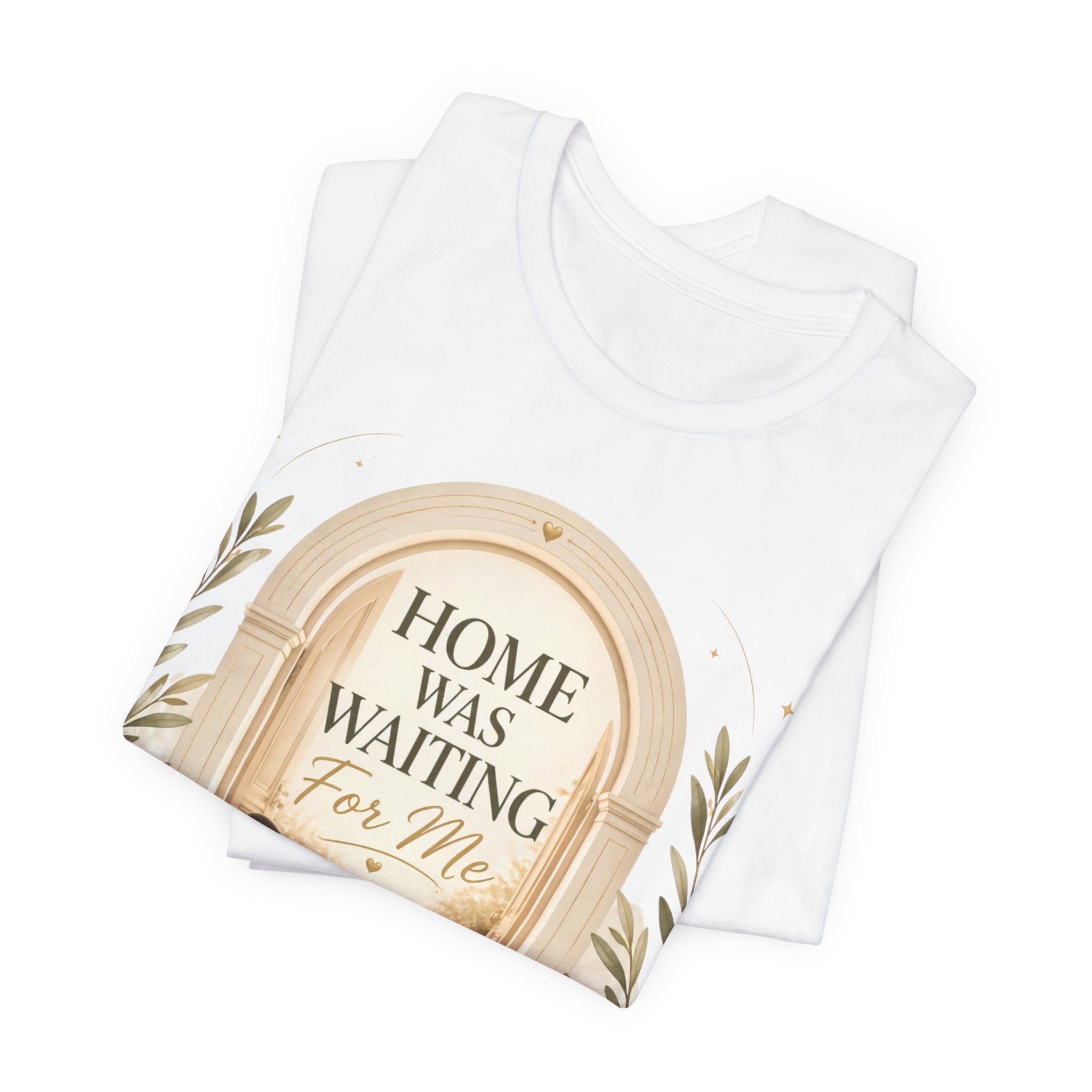 HOME IS WAITING FOR ME | Bella+Canvas 3001 Unisex Jersey T-Shirt