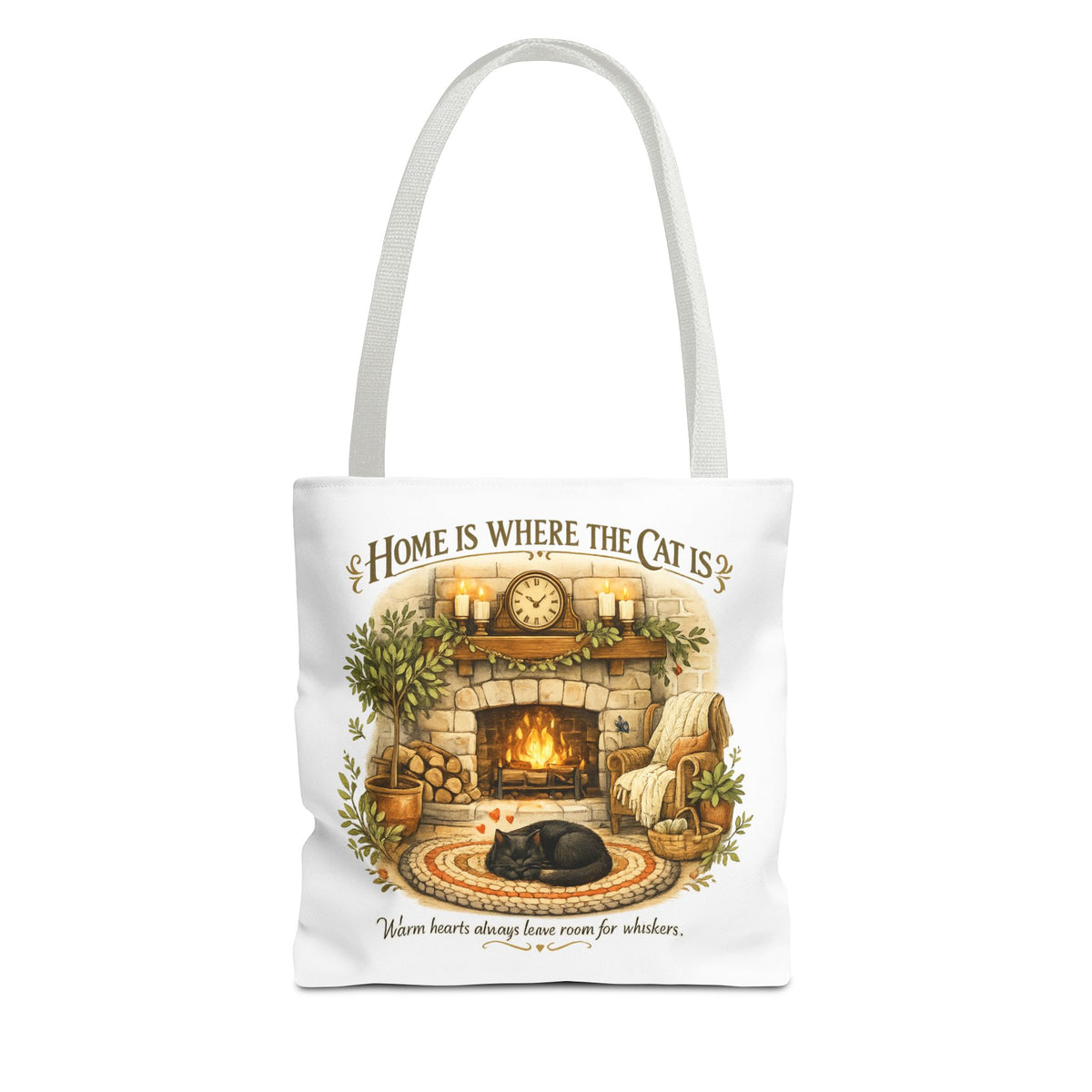 The Welcoming Hearth | Dog Mom Collection Totebag