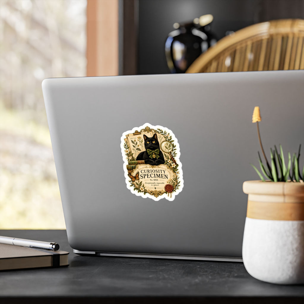 THE CURIOSITY SPECIMEN | Kiss-Cut Vinyl Decals Sticker