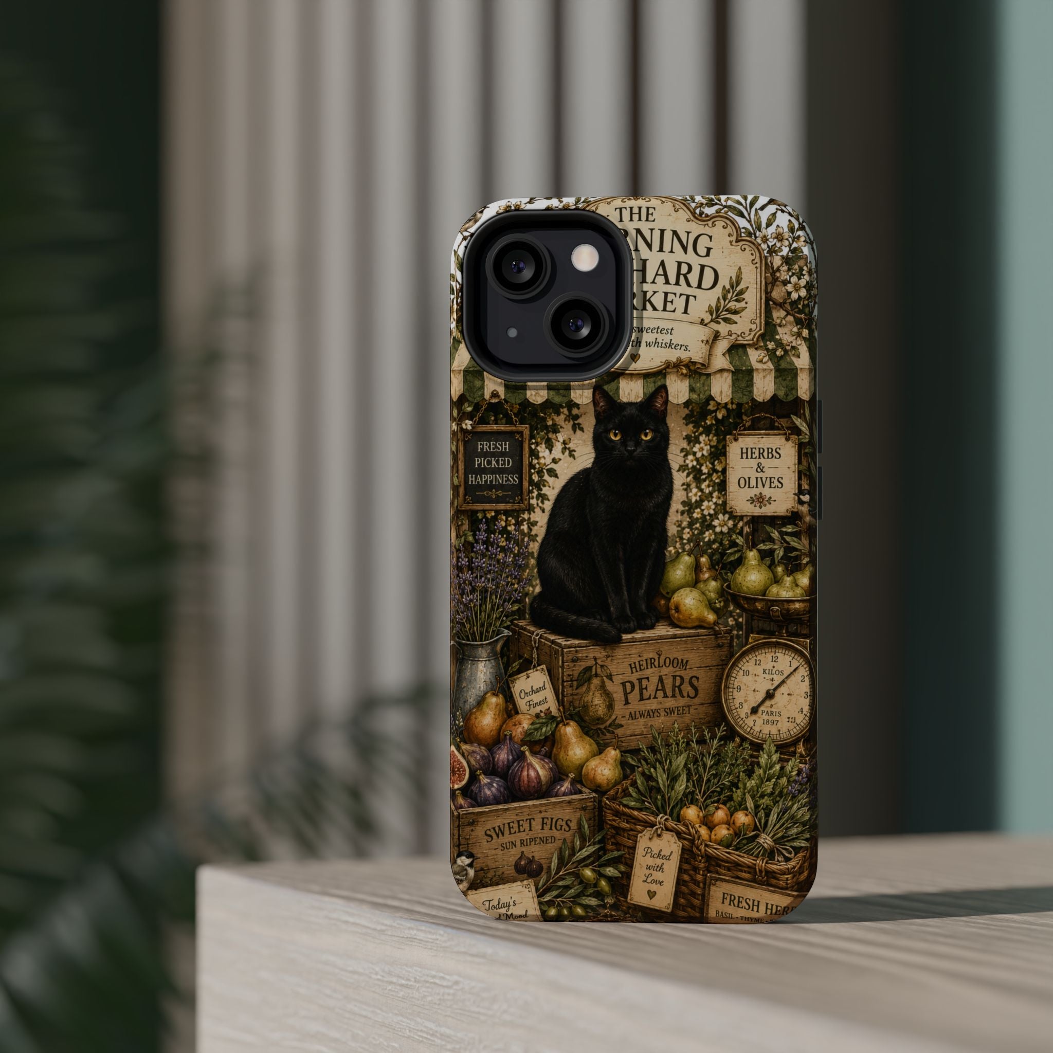 THE MORNING ORCHARD MARKET | Phone case