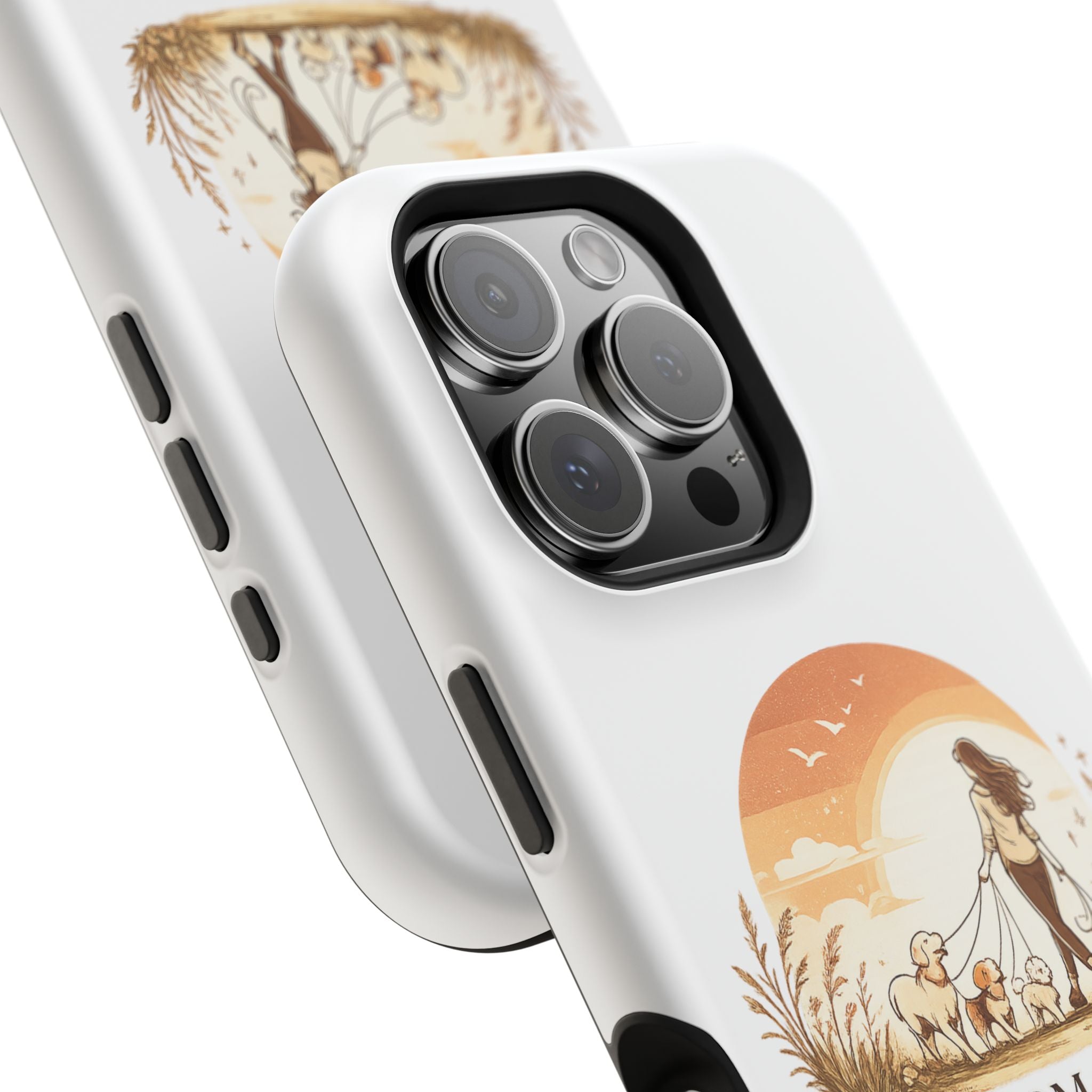 Golden Hour Walk Phone case