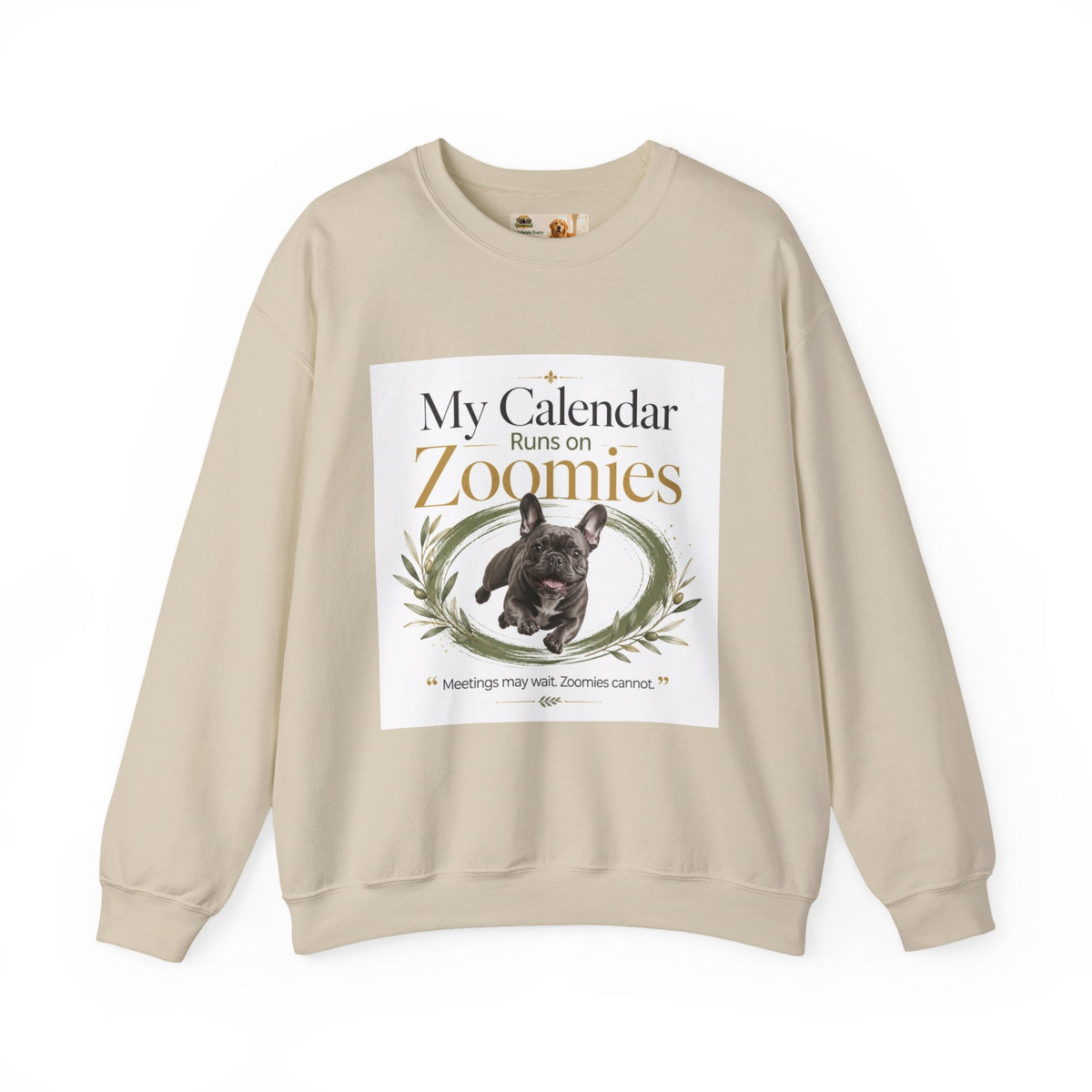 My Calendar Runs on Zoomies | Rescue Collection Sweatshirt