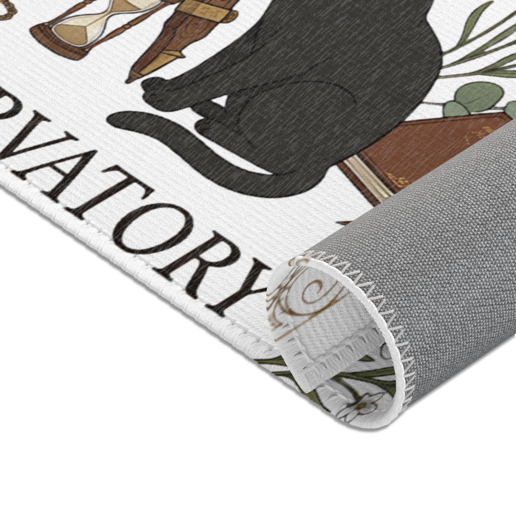 Feline Observator | Area Rugs