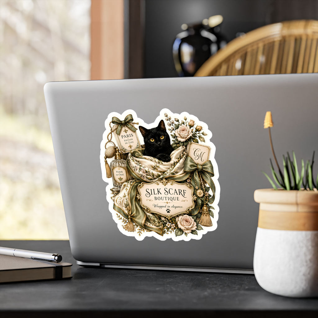 THE SILK SCARF BOUTIQUE | Kiss-Cut Vinyl Decals Sticker