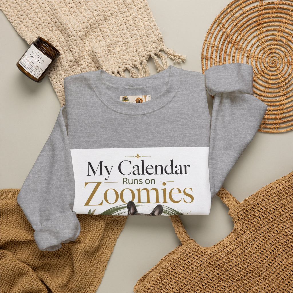 My Calendar Runs on Zoomies | Rescue Collection Sweatshirt
