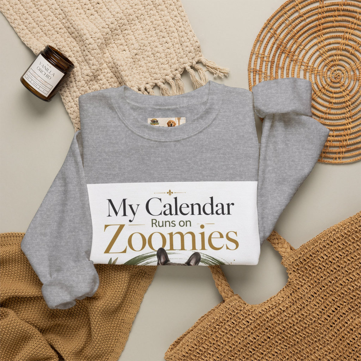 My Calendar Runs on Zoomies | Rescue Collection Sweatshirt
