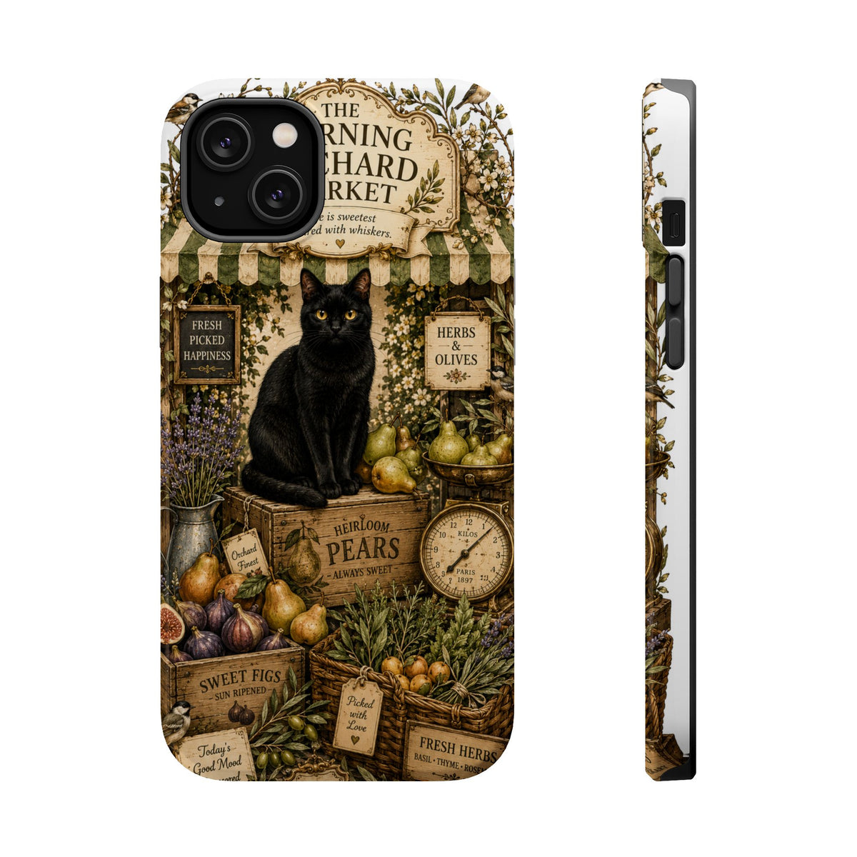 The Morning Orchard Market | Cat Mom Collection Phone case
