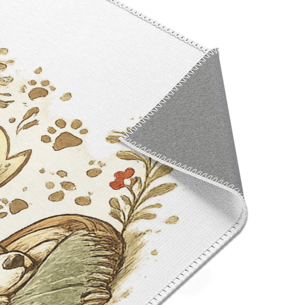 Home where my Dog is | Area Rugs