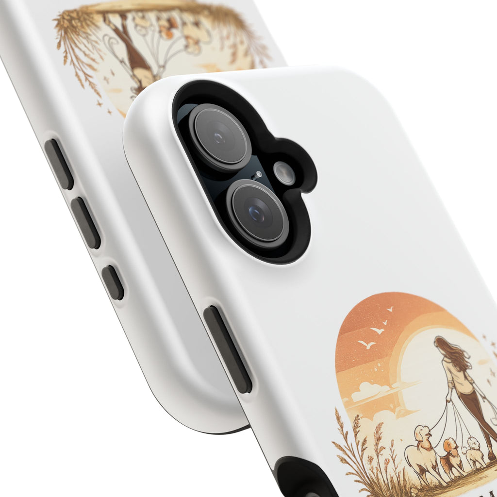 Golden Hour Walk Phone case