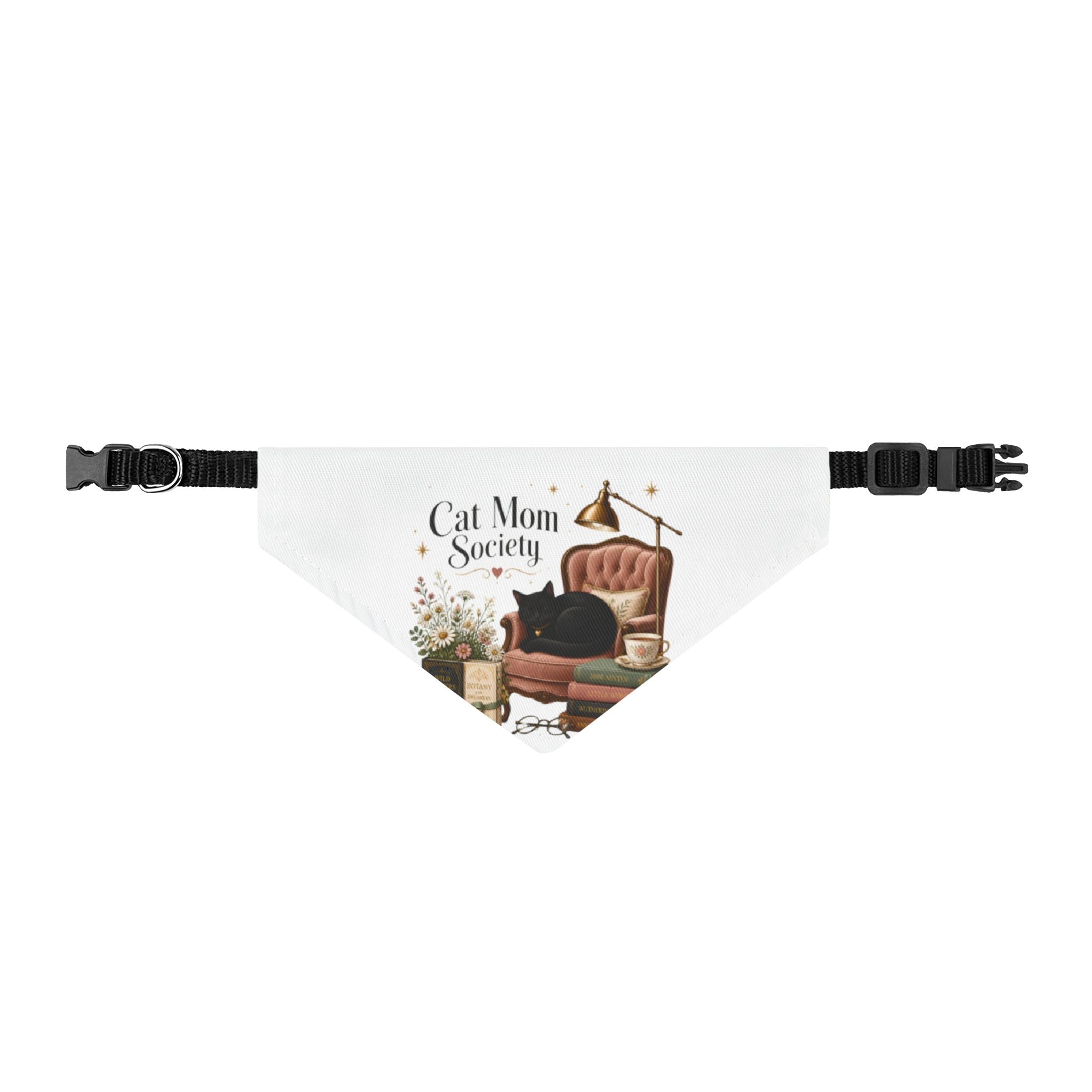 THE VELVET BOOK NOOK | Clip-on Pet Bandana