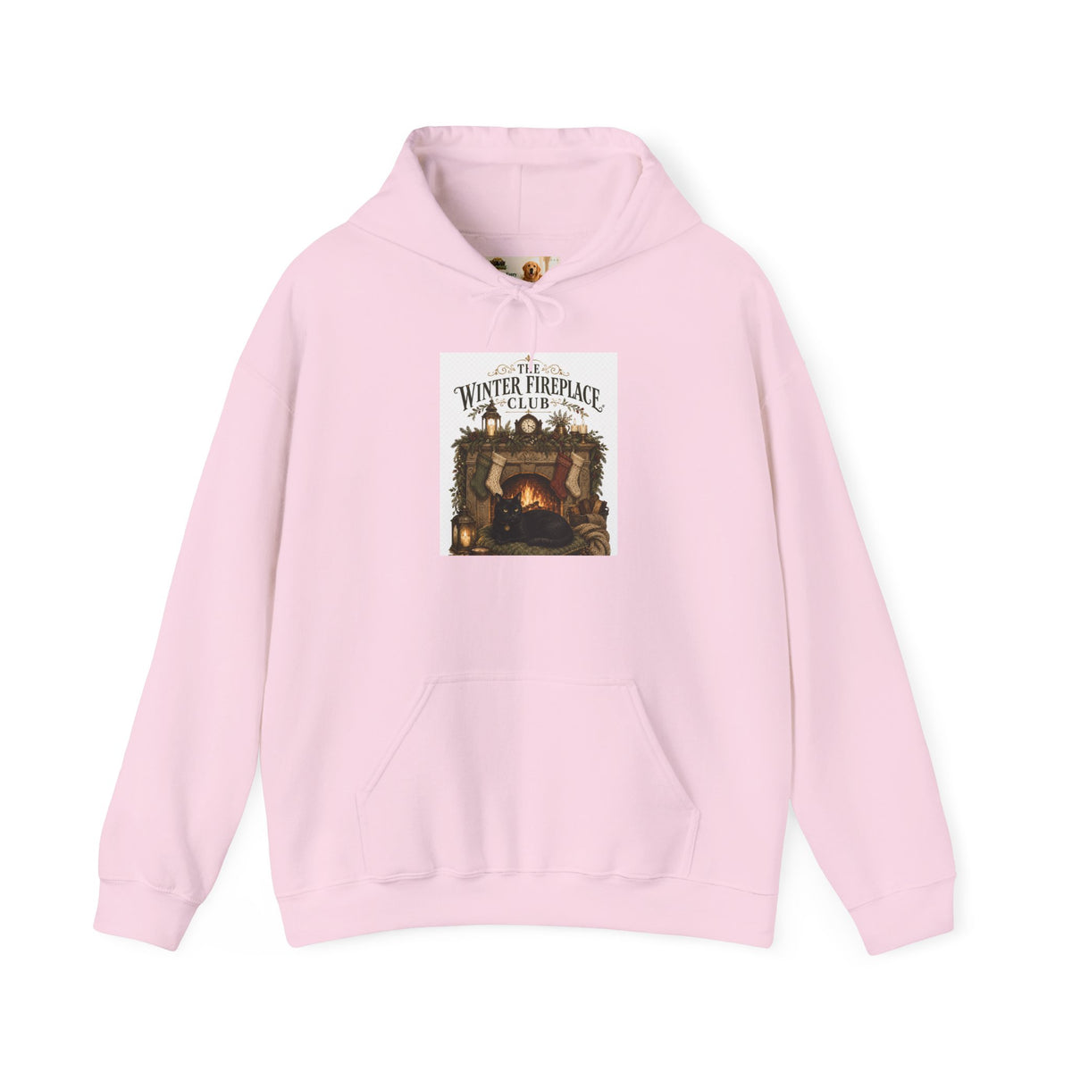The Winter Fireplace Club | Cat Mom Collection Hoodie