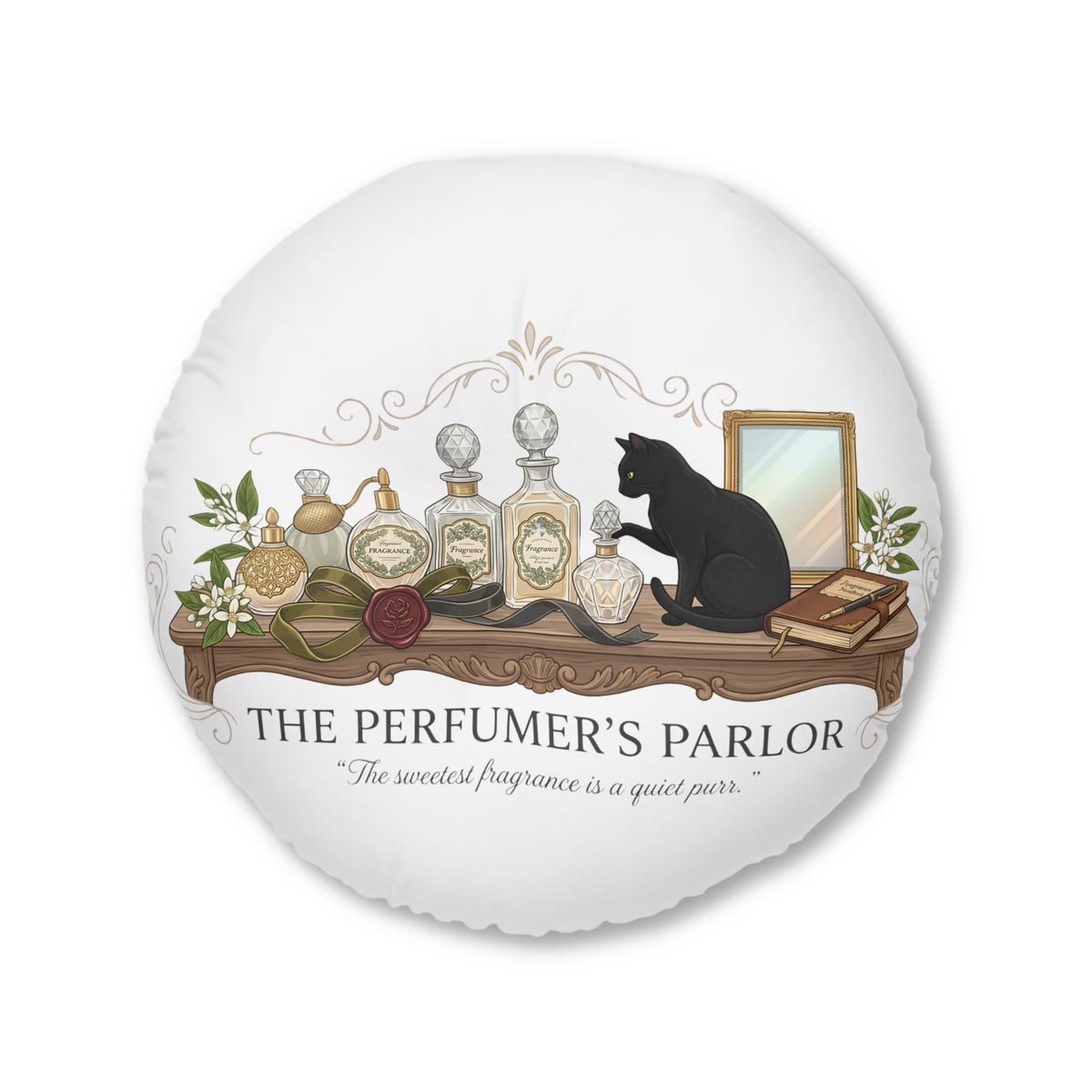The Perfumer's Parlor | Cat Mom Collection Pillow