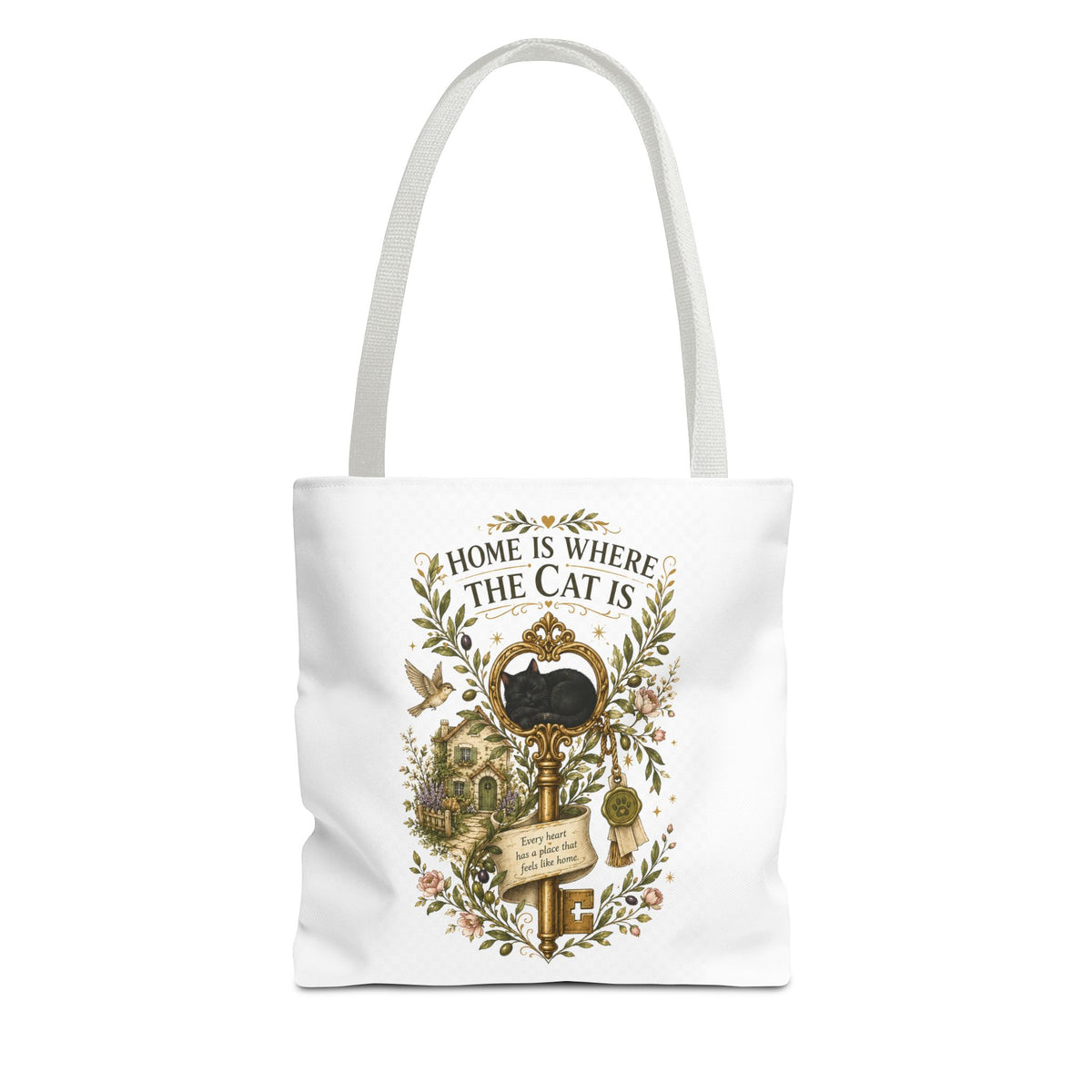 The Key to Home | Dog Mom Collection Totebag