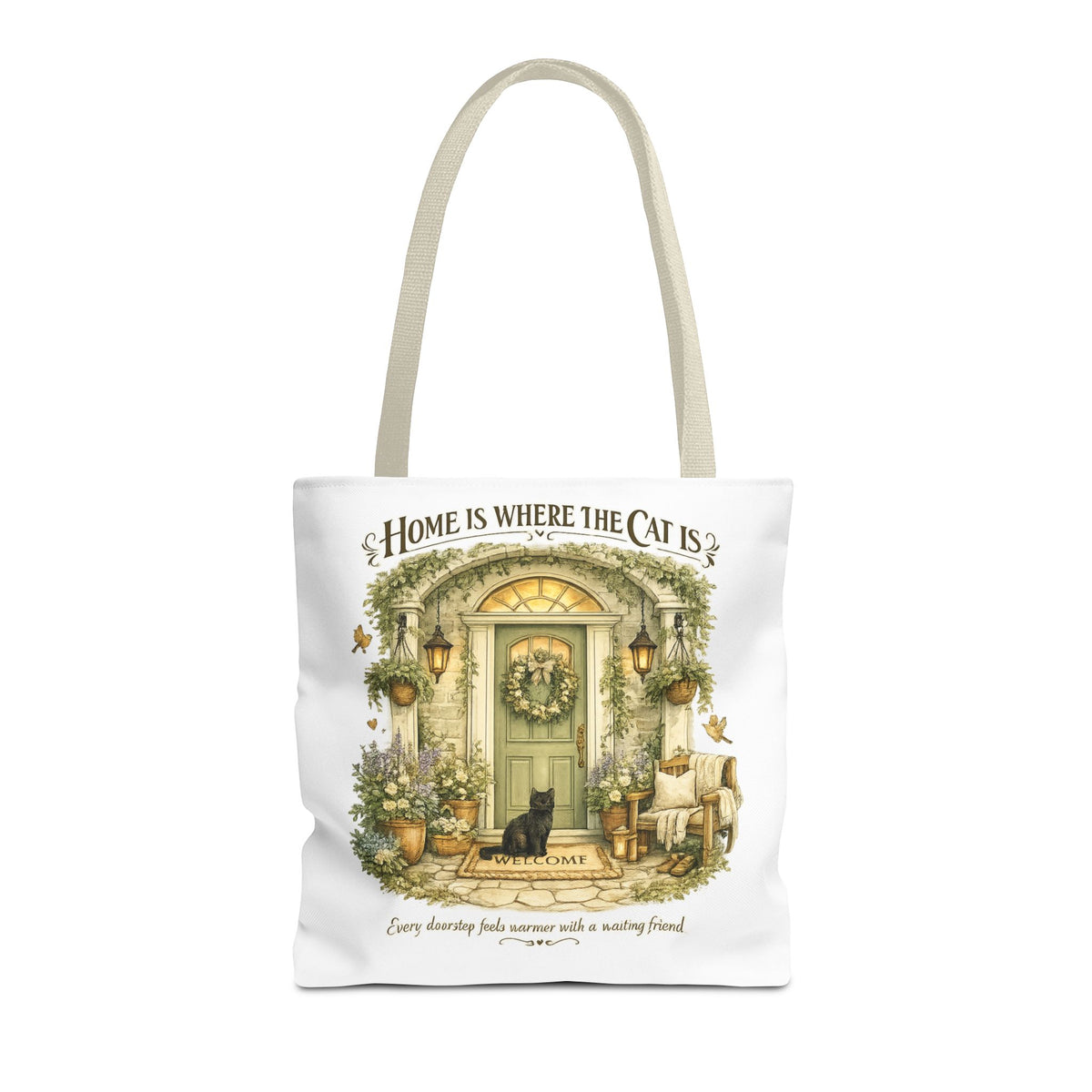 The Front Porch Welcome | Dog Mom Collection Totebag